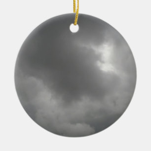 Sturmwolken Pendant Keramik Ornament