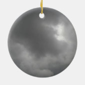 Sturmwolken Pendant Keramik Ornament (Hinten)
