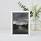 Sturmwolken Postkarte (Stehend Vorderseite)