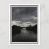 Sturmwolken Postkarte (Vorderseite)