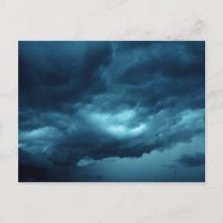 Sturmwolken Postkarte