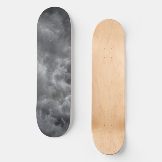 Sturmwolken Skateboard (Vorderseite)