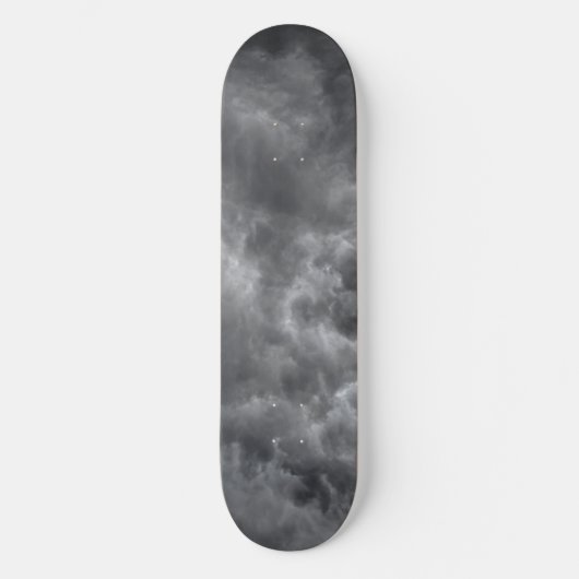 Sturmwolken Skateboard (Vorderseite)