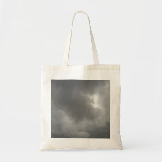 Sturmwolken Tote Tag Tragetasche (Vorne)