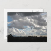 Sturmwolken über dem Aventine Postkarte (Vorne/Hinten)