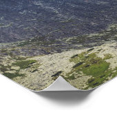 Sturmwolken über den Bergen Poster (Ecke)