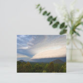 Sturmwolken über der australischen Landschaft Postkarte (Stehend Vorderseite)