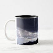 Sturmwolken Zweifarbige Tasse (Links)