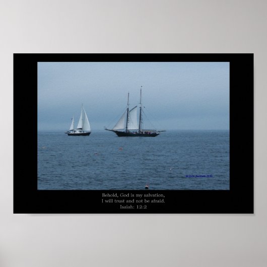 Sturmy Waters, Siehe, Gott ist meine Errettung, Po Poster (Vorne)