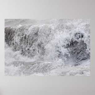 Sturmy Wave Crashing Poster