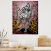 Sturmzeit Poster (Küche)