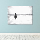 Sturmzeiten Leinwanddruck (Insitu (Holzboden))