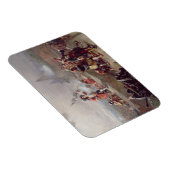 Sturz der Streitkräfte (Erdöl auf Leinwand) Magnet (Rechte Seite)