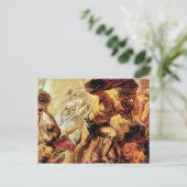 Sturz der Titanen durch Paul Rubens Postkarte (Stehend Vorderseite)