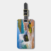 Sturz der Wellen am Strand von Hawaii Gepäckanhänger (Vorderseite vertikal)