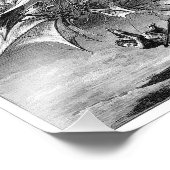 Sturz des fliegenden Mannes Fotodruck (Ecke)
