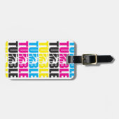 Sturz Gepäckanhänger (Vorderseite horizontal)