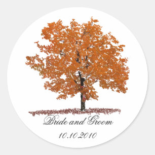 Sturzbaum Runder Aufkleber