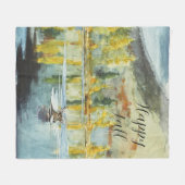 Stürzbäume und Schwimmelchen mit individualisierba Fleecedecke (Vorderseite (Horizontal))