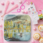 Stürzbäume und Schwimmelchen mit individualisierba Pappteller (Party)