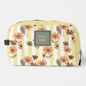 Sturzblüten im Cockpitkern auf dem Stripes-Individ Waschbeutel (Vorderseite)