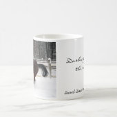 Stürzen durch die Schnee-Tasse Kaffeetasse (Mittel)