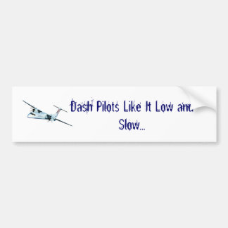 Stürzen Sie Piloten wie es niedrig und Autoaufkleber