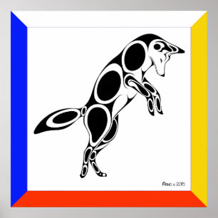 Stürzenkojote Poster