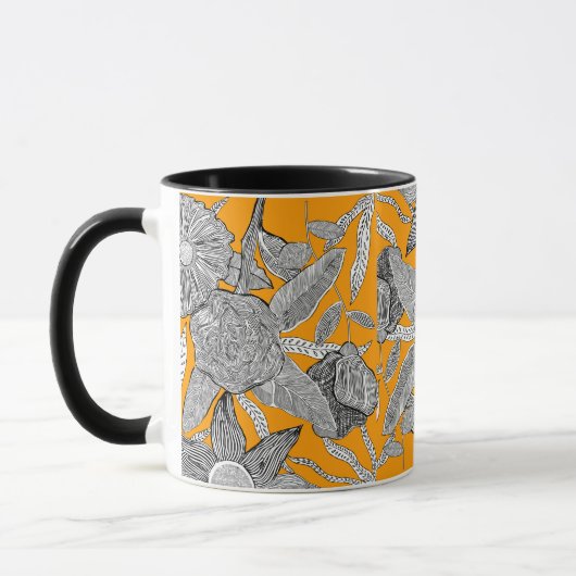 Sturzfloralen Tasse (Links)