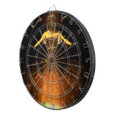 Sturzflug von den Flammen Dartscheibe (Vorderseite rechts)