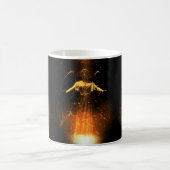 Sturzflug von den Flammen Kaffeetasse (Mittel)