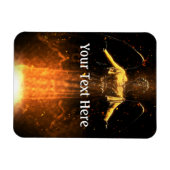 Sturzflug von den Flammen Magnet (Horizontal)