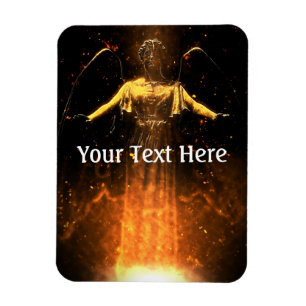 Sturzflug von den Flammen Magnet