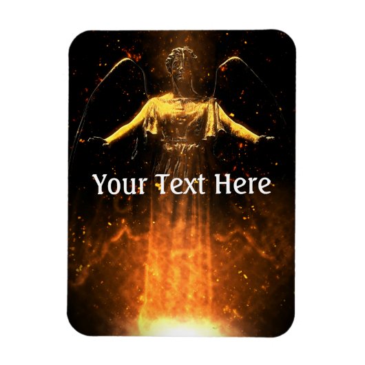 Sturzflug von den Flammen Magnet (Vertikal)