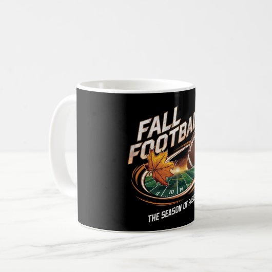 Sturzfußball Kaffeetasse (Vorderseite Links)