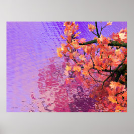 Sturzgewässer Poster