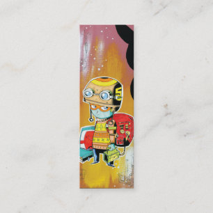 Sturzhelm-Jungen-Visitenkarte Mini Visitenkarte