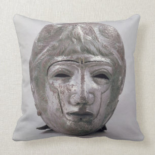 Sturzhelm mit Eagle-Dekoration, römisch (Silber) Kissen