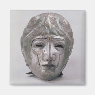 Sturzhelm mit Eagle-Dekoration, römisch (Silber) Magnet