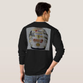 Sturzhelm-Shirt T-Shirt (Schwarz voll)