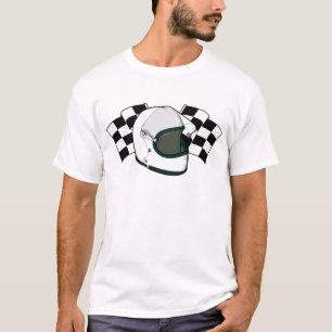 Sturzhelm u. Flaggen T-Shirt