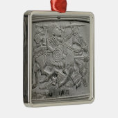 Sturzhelmfragment, von Sutton Hoo Schatz Ornament Aus Metall (Rechts)