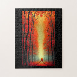 Sturzkreatur in Alien Land Tarnfolien Puzzle