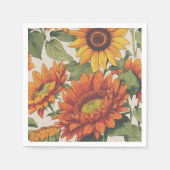 Sturznapkins Halloween oder Erntedank Serviette (Vorderseite)