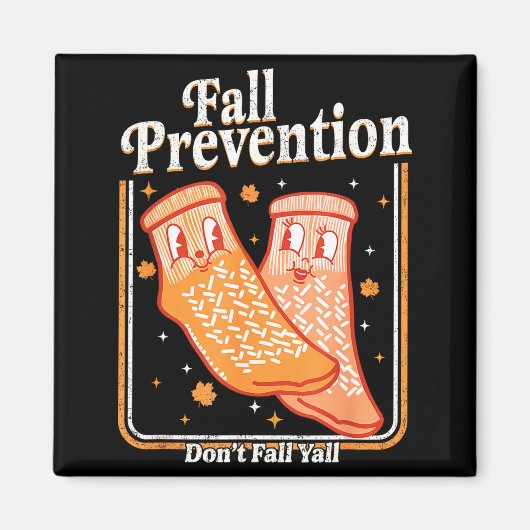 Sturzprävention Fallen Sie nicht Physical Therapy Magnet (Vorne)