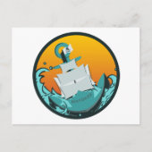 Sturzschiff Postkarte (Vorderseite)