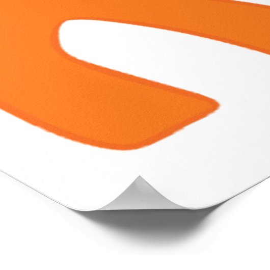 Sturzstoß Poster (Ecke)