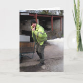 Stu's Uhr FURZ lol Karte (Vorderseite)