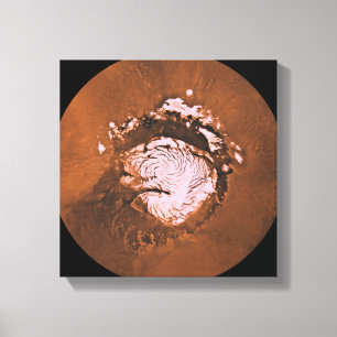 Stute Boreum Region von Mars Leinwanddruck