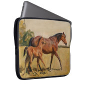 Stute und Fohlen durch Munnings Laptopschutzhülle (Vorne Rechts)